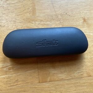 Silhouette glasses case made in Italy